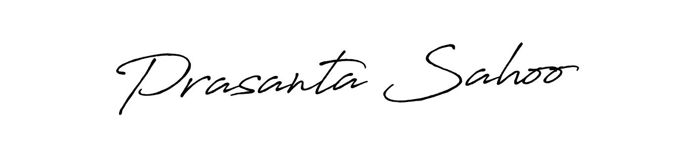 Prasanta Sahoo stylish signature style. Best Handwritten Sign (Antro_Vectra_Bolder) for my name. Handwritten Signature Collection Ideas for my name Prasanta Sahoo. Prasanta Sahoo signature style 7 images and pictures png