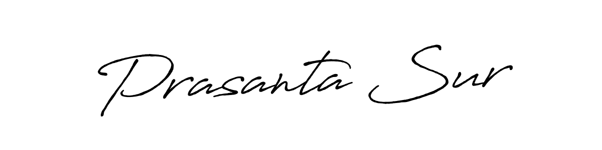 Make a beautiful signature design for name Prasanta Sur. Use this online signature maker to create a handwritten signature for free. Prasanta Sur signature style 7 images and pictures png