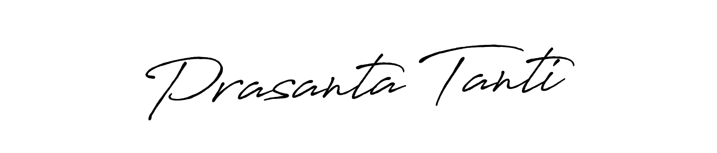 Make a short Prasanta Tanti signature style. Manage your documents anywhere anytime using Antro_Vectra_Bolder. Create and add eSignatures, submit forms, share and send files easily. Prasanta Tanti signature style 7 images and pictures png