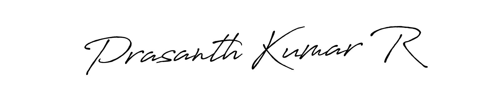 Antro_Vectra_Bolder is a professional signature style that is perfect for those who want to add a touch of class to their signature. It is also a great choice for those who want to make their signature more unique. Get Prasanth Kumar R name to fancy signature for free. Prasanth Kumar R signature style 7 images and pictures png