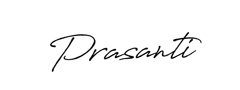 Also we have Prasanti name is the best signature style. Create professional handwritten signature collection using Antro_Vectra_Bolder autograph style. Prasanti signature style 7 images and pictures png
