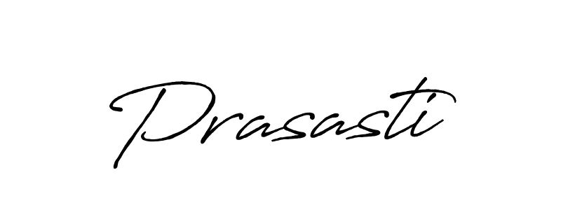 Design your own signature with our free online signature maker. With this signature software, you can create a handwritten (Antro_Vectra_Bolder) signature for name Prasasti. Prasasti signature style 7 images and pictures png