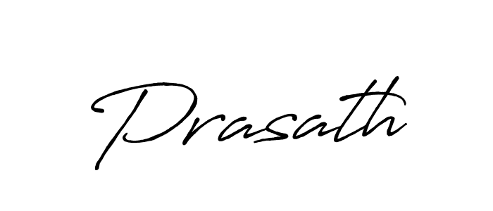 Create a beautiful signature design for name Prasath. With this signature (Antro_Vectra_Bolder) fonts, you can make a handwritten signature for free. Prasath signature style 7 images and pictures png