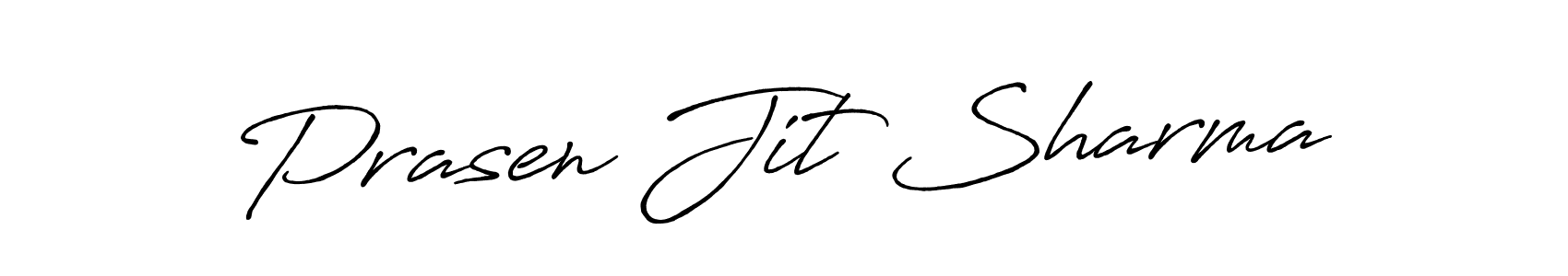 Antro_Vectra_Bolder is a professional signature style that is perfect for those who want to add a touch of class to their signature. It is also a great choice for those who want to make their signature more unique. Get Prasen Jit Sharma name to fancy signature for free. Prasen Jit Sharma signature style 7 images and pictures png