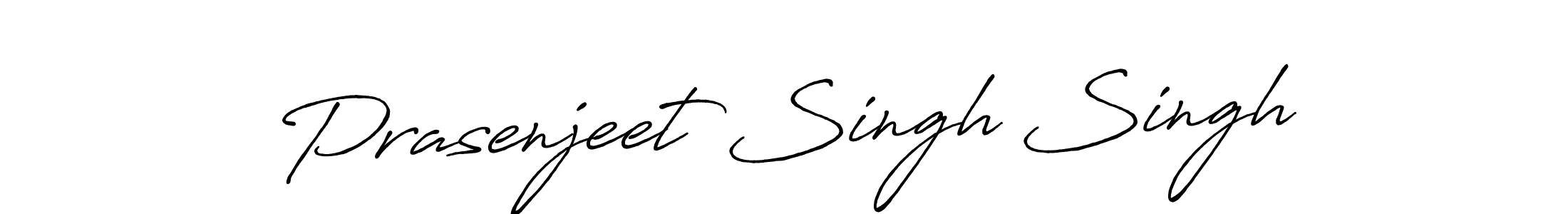 It looks lik you need a new signature style for name Prasenjeet Singh Singh. Design unique handwritten (Antro_Vectra_Bolder) signature with our free signature maker in just a few clicks. Prasenjeet Singh Singh signature style 7 images and pictures png
