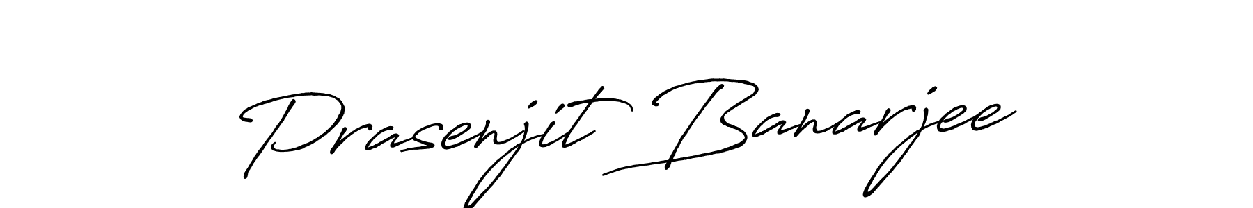 Use a signature maker to create a handwritten signature online. With this signature software, you can design (Antro_Vectra_Bolder) your own signature for name Prasenjit Banarjee. Prasenjit Banarjee signature style 7 images and pictures png
