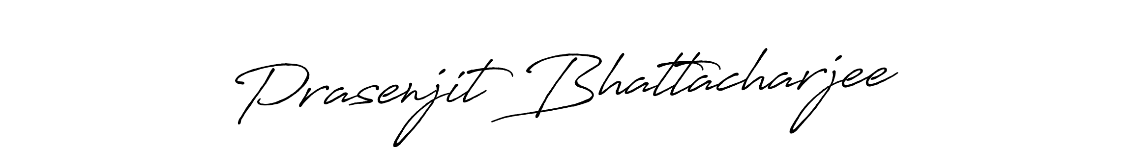 How to make Prasenjit Bhattacharjee name signature. Use Antro_Vectra_Bolder style for creating short signs online. This is the latest handwritten sign. Prasenjit Bhattacharjee signature style 7 images and pictures png