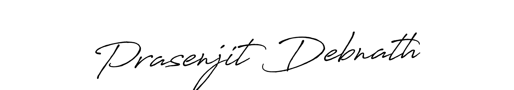 Design your own signature with our free online signature maker. With this signature software, you can create a handwritten (Antro_Vectra_Bolder) signature for name Prasenjit Debnath. Prasenjit Debnath signature style 7 images and pictures png