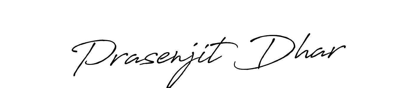 Also You can easily find your signature by using the search form. We will create Prasenjit Dhar name handwritten signature images for you free of cost using Antro_Vectra_Bolder sign style. Prasenjit Dhar signature style 7 images and pictures png