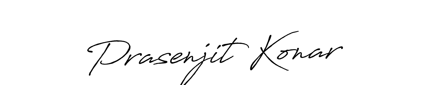 Make a beautiful signature design for name Prasenjit Konar. Use this online signature maker to create a handwritten signature for free. Prasenjit Konar signature style 7 images and pictures png