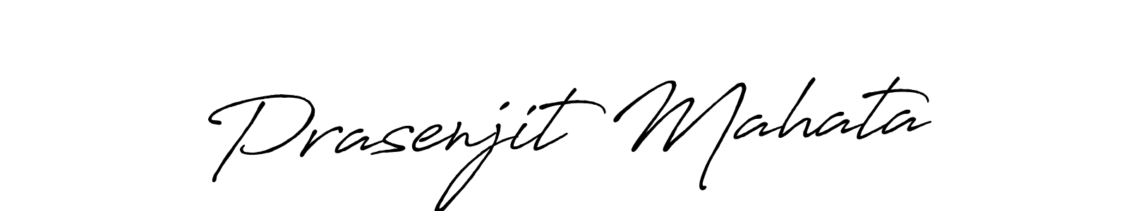 Use a signature maker to create a handwritten signature online. With this signature software, you can design (Antro_Vectra_Bolder) your own signature for name Prasenjit Mahata. Prasenjit Mahata signature style 7 images and pictures png