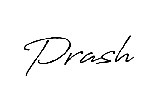 How to make Prash name signature. Use Antro_Vectra_Bolder style for creating short signs online. This is the latest handwritten sign. Prash signature style 7 images and pictures png