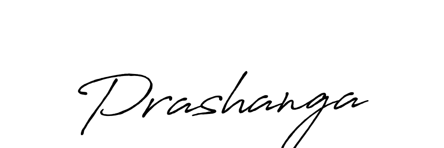 How to make Prashanga signature? Antro_Vectra_Bolder is a professional autograph style. Create handwritten signature for Prashanga name. Prashanga signature style 7 images and pictures png