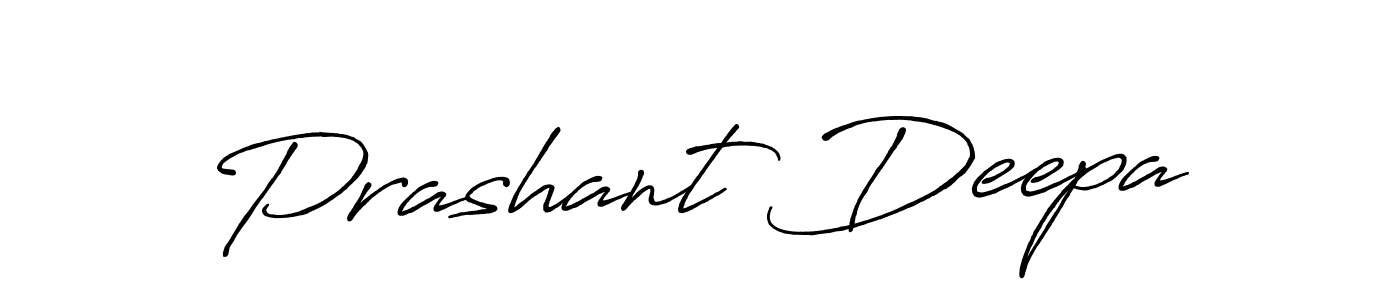 It looks lik you need a new signature style for name Prashant Deepa. Design unique handwritten (Antro_Vectra_Bolder) signature with our free signature maker in just a few clicks. Prashant Deepa signature style 7 images and pictures png