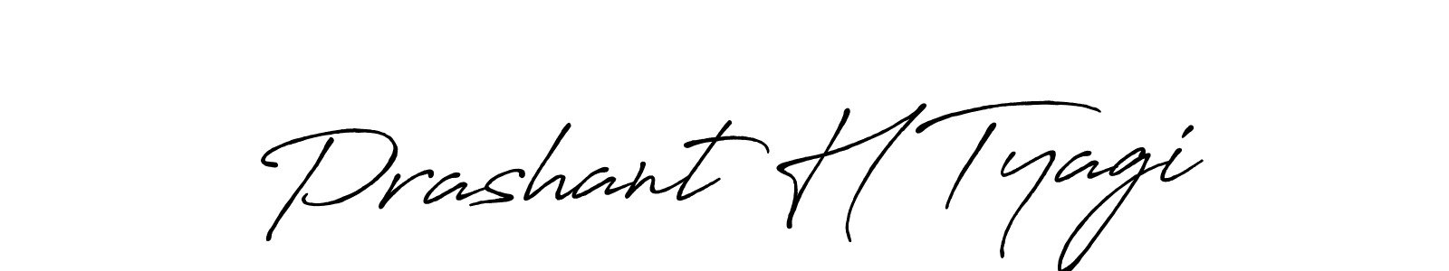 This is the best signature style for the Prashant H Tyagi name. Also you like these signature font (Antro_Vectra_Bolder). Mix name signature. Prashant H Tyagi signature style 7 images and pictures png