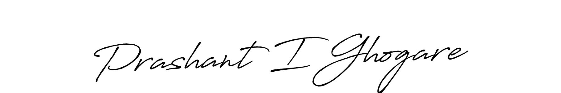Make a short Prashant I Ghogare signature style. Manage your documents anywhere anytime using Antro_Vectra_Bolder. Create and add eSignatures, submit forms, share and send files easily. Prashant I Ghogare signature style 7 images and pictures png