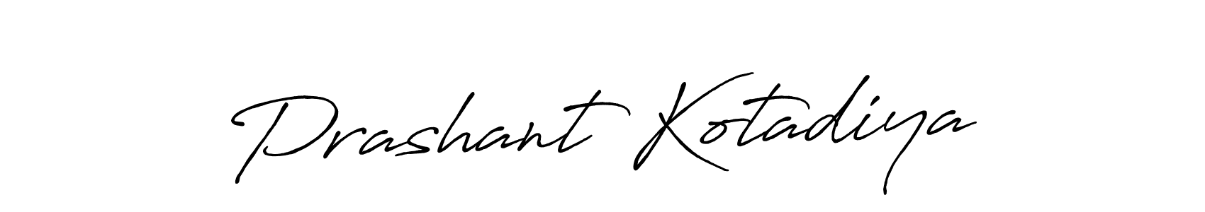 It looks lik you need a new signature style for name Prashant Kotadiya. Design unique handwritten (Antro_Vectra_Bolder) signature with our free signature maker in just a few clicks. Prashant Kotadiya signature style 7 images and pictures png