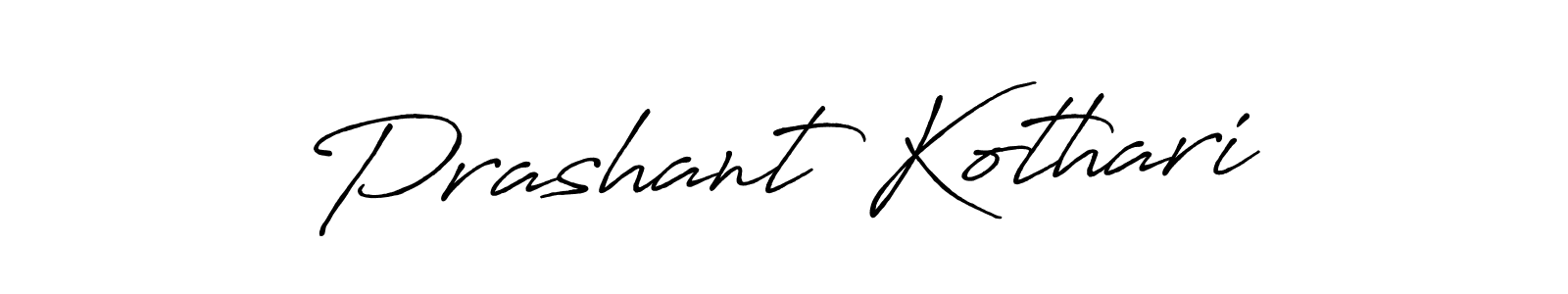 Use a signature maker to create a handwritten signature online. With this signature software, you can design (Antro_Vectra_Bolder) your own signature for name Prashant Kothari. Prashant Kothari signature style 7 images and pictures png