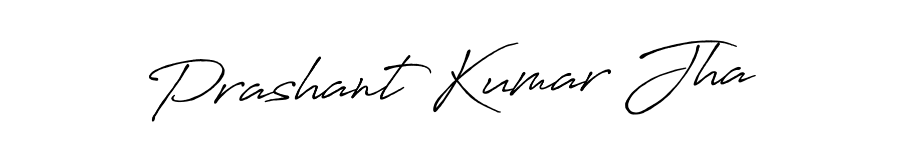 Use a signature maker to create a handwritten signature online. With this signature software, you can design (Antro_Vectra_Bolder) your own signature for name Prashant Kumar Jha. Prashant Kumar Jha signature style 7 images and pictures png