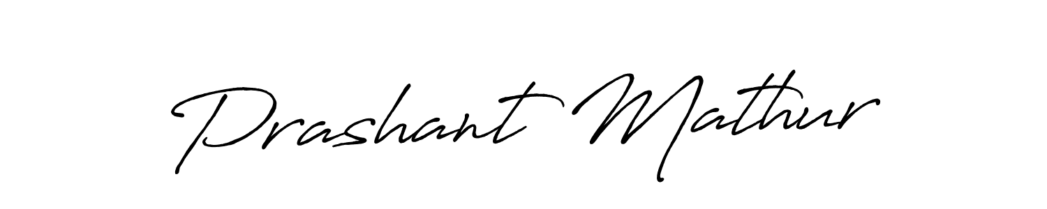You can use this online signature creator to create a handwritten signature for the name Prashant Mathur. This is the best online autograph maker. Prashant Mathur signature style 7 images and pictures png