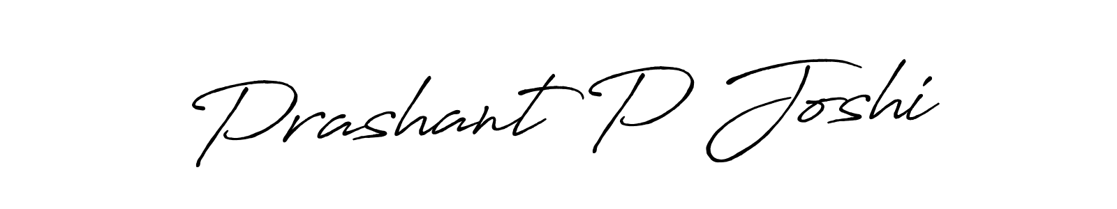 How to make Prashant P Joshi signature? Antro_Vectra_Bolder is a professional autograph style. Create handwritten signature for Prashant P Joshi name. Prashant P Joshi signature style 7 images and pictures png