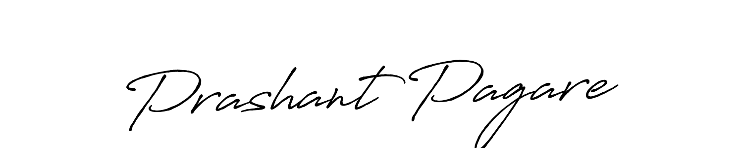 Also we have Prashant Pagare name is the best signature style. Create professional handwritten signature collection using Antro_Vectra_Bolder autograph style. Prashant Pagare signature style 7 images and pictures png