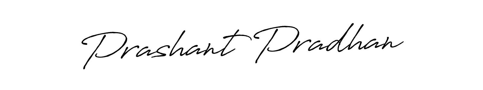 Use a signature maker to create a handwritten signature online. With this signature software, you can design (Antro_Vectra_Bolder) your own signature for name Prashant Pradhan. Prashant Pradhan signature style 7 images and pictures png