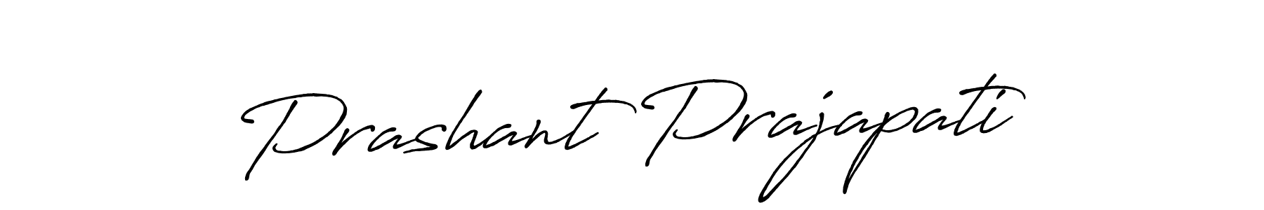 Use a signature maker to create a handwritten signature online. With this signature software, you can design (Antro_Vectra_Bolder) your own signature for name Prashant Prajapati. Prashant Prajapati signature style 7 images and pictures png