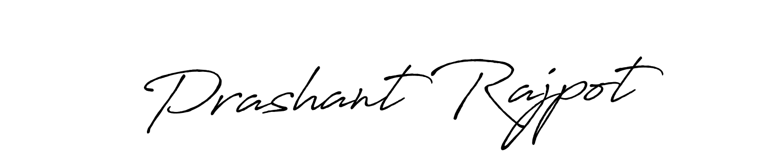 The best way (Antro_Vectra_Bolder) to make a short signature is to pick only two or three words in your name. The name Prashant Rajpot include a total of six letters. For converting this name. Prashant Rajpot signature style 7 images and pictures png