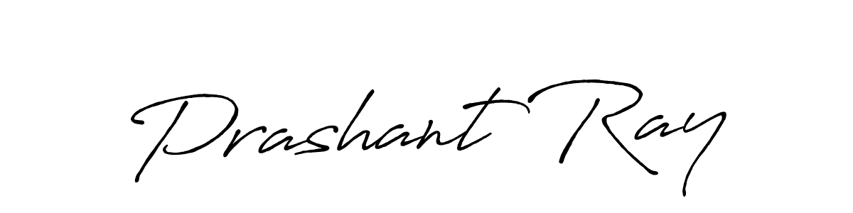 It looks lik you need a new signature style for name Prashant Ray. Design unique handwritten (Antro_Vectra_Bolder) signature with our free signature maker in just a few clicks. Prashant Ray signature style 7 images and pictures png