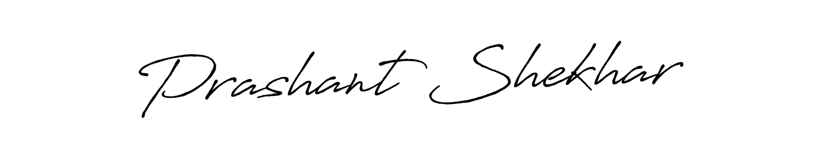 How to make Prashant Shekhar signature? Antro_Vectra_Bolder is a professional autograph style. Create handwritten signature for Prashant Shekhar name. Prashant Shekhar signature style 7 images and pictures png