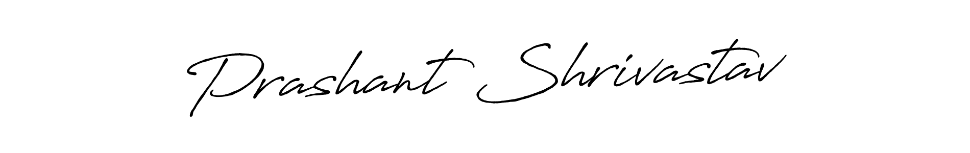 Design your own signature with our free online signature maker. With this signature software, you can create a handwritten (Antro_Vectra_Bolder) signature for name Prashant Shrivastav. Prashant Shrivastav signature style 7 images and pictures png