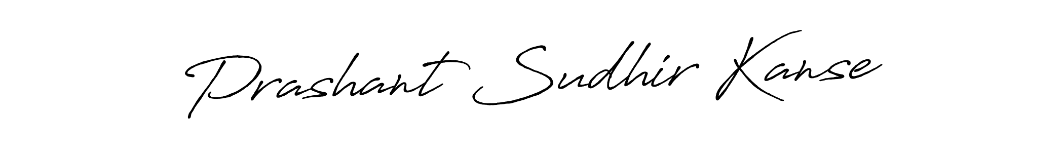 It looks lik you need a new signature style for name Prashant Sudhir Kanse. Design unique handwritten (Antro_Vectra_Bolder) signature with our free signature maker in just a few clicks. Prashant Sudhir Kanse signature style 7 images and pictures png