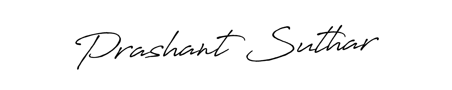 Similarly Antro_Vectra_Bolder is the best handwritten signature design. Signature creator online .You can use it as an online autograph creator for name Prashant Suthar. Prashant Suthar signature style 7 images and pictures png