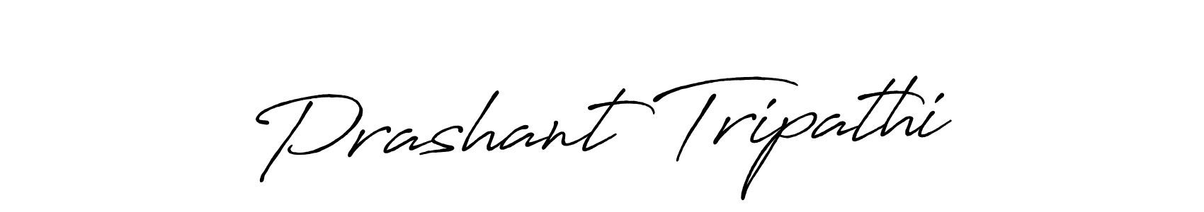 Make a beautiful signature design for name Prashant Tripathi. With this signature (Antro_Vectra_Bolder) style, you can create a handwritten signature for free. Prashant Tripathi signature style 7 images and pictures png