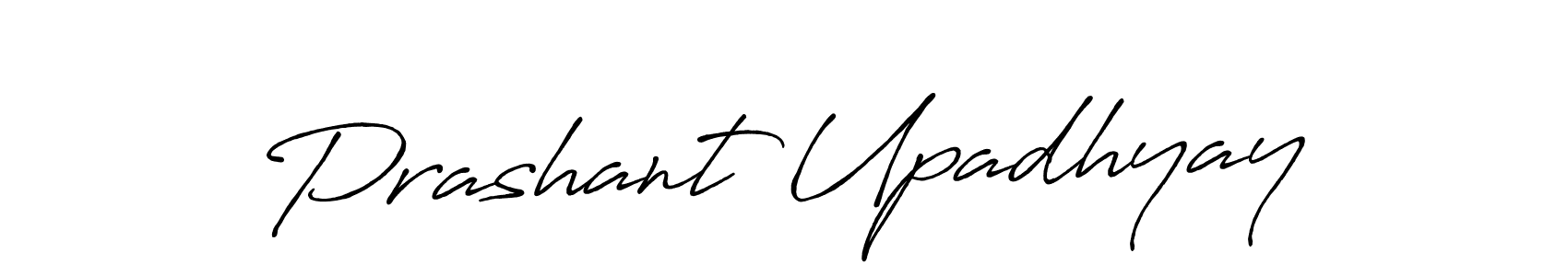 It looks lik you need a new signature style for name Prashant Upadhyay. Design unique handwritten (Antro_Vectra_Bolder) signature with our free signature maker in just a few clicks. Prashant Upadhyay signature style 7 images and pictures png