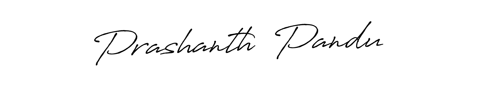 Prashanth  Pandu  stylish signature style. Best Handwritten Sign (Antro_Vectra_Bolder) for my name. Handwritten Signature Collection Ideas for my name Prashanth  Pandu . Prashanth  Pandu  signature style 7 images and pictures png