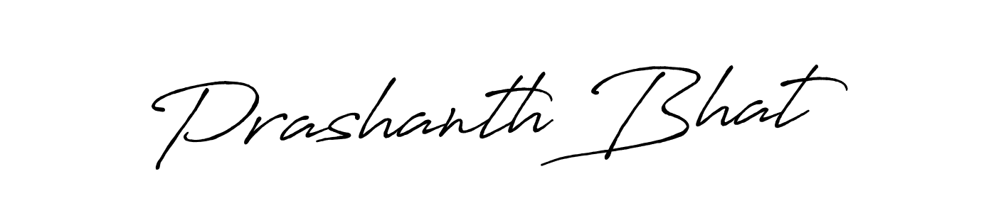 Make a short Prashanth Bhat signature style. Manage your documents anywhere anytime using Antro_Vectra_Bolder. Create and add eSignatures, submit forms, share and send files easily. Prashanth Bhat signature style 7 images and pictures png