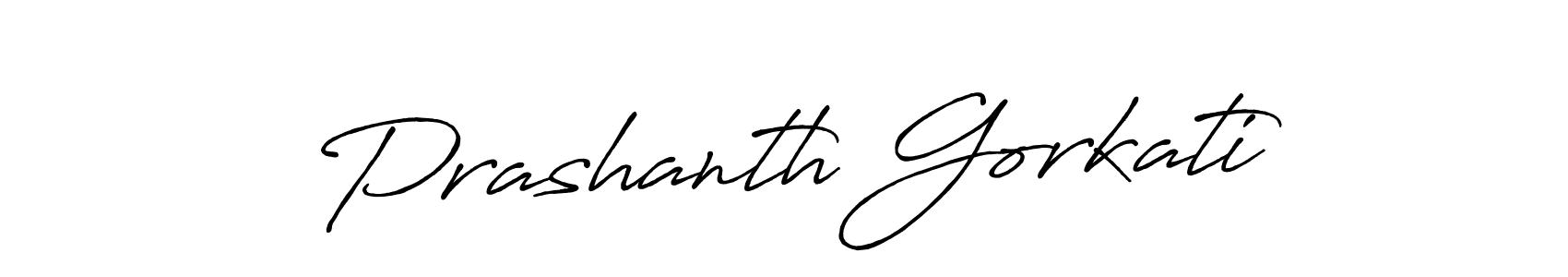 The best way (Antro_Vectra_Bolder) to make a short signature is to pick only two or three words in your name. The name Prashanth Gorkati include a total of six letters. For converting this name. Prashanth Gorkati signature style 7 images and pictures png