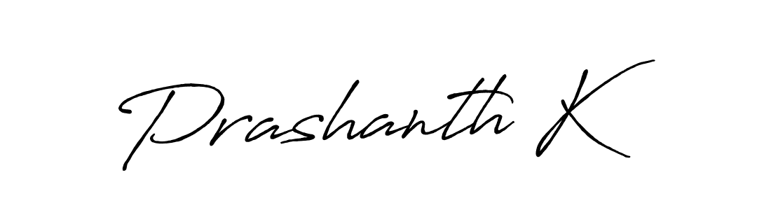 Use a signature maker to create a handwritten signature online. With this signature software, you can design (Antro_Vectra_Bolder) your own signature for name Prashanth K. Prashanth K signature style 7 images and pictures png