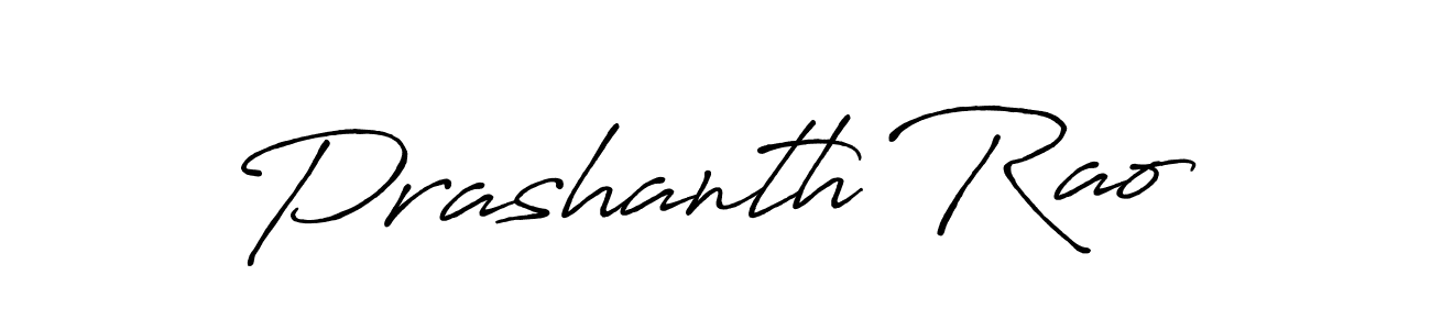 Also we have Prashanth Rao name is the best signature style. Create professional handwritten signature collection using Antro_Vectra_Bolder autograph style. Prashanth Rao signature style 7 images and pictures png