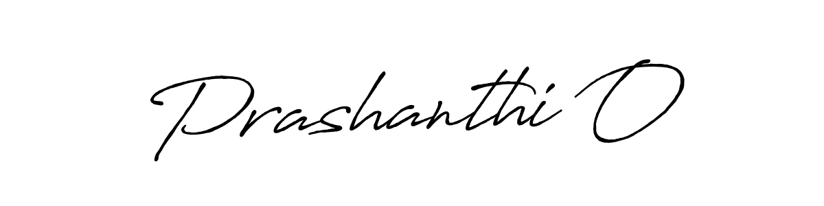 Prashanthi O stylish signature style. Best Handwritten Sign (Antro_Vectra_Bolder) for my name. Handwritten Signature Collection Ideas for my name Prashanthi O. Prashanthi O signature style 7 images and pictures png