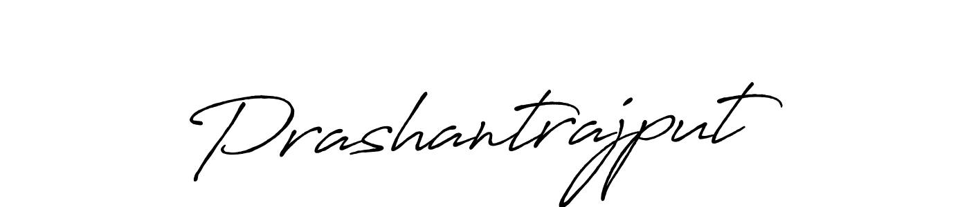 Use a signature maker to create a handwritten signature online. With this signature software, you can design (Antro_Vectra_Bolder) your own signature for name Prashantrajput. Prashantrajput signature style 7 images and pictures png