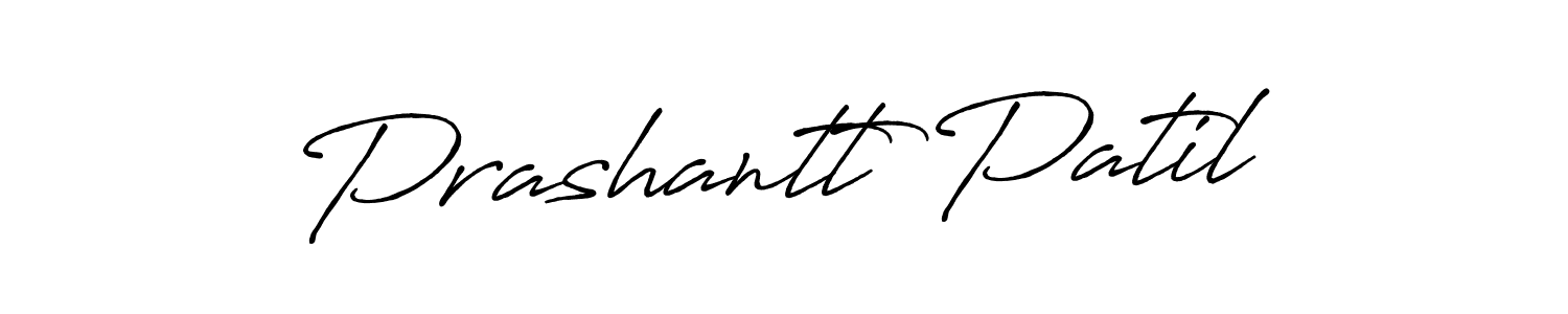It looks lik you need a new signature style for name Prashantt Patil. Design unique handwritten (Antro_Vectra_Bolder) signature with our free signature maker in just a few clicks. Prashantt Patil signature style 7 images and pictures png