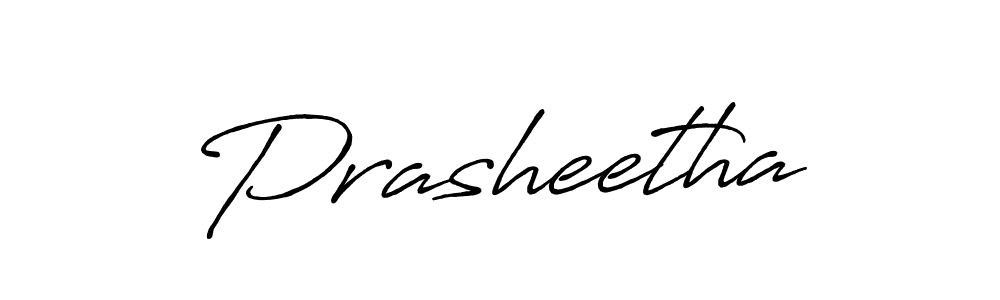 Prasheetha stylish signature style. Best Handwritten Sign (Antro_Vectra_Bolder) for my name. Handwritten Signature Collection Ideas for my name Prasheetha. Prasheetha signature style 7 images and pictures png