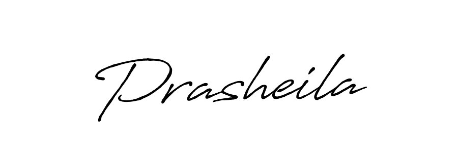 Use a signature maker to create a handwritten signature online. With this signature software, you can design (Antro_Vectra_Bolder) your own signature for name Prasheila. Prasheila signature style 7 images and pictures png