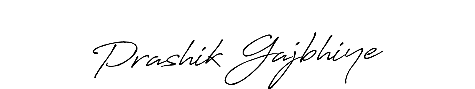Design your own signature with our free online signature maker. With this signature software, you can create a handwritten (Antro_Vectra_Bolder) signature for name Prashik Gajbhiye. Prashik Gajbhiye signature style 7 images and pictures png