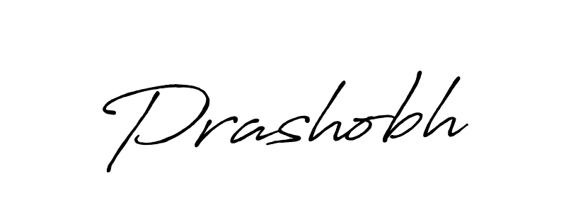 You should practise on your own different ways (Antro_Vectra_Bolder) to write your name (Prashobh) in signature. don't let someone else do it for you. Prashobh signature style 7 images and pictures png