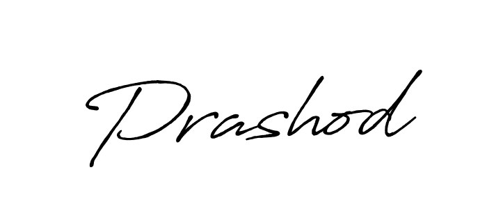 Design your own signature with our free online signature maker. With this signature software, you can create a handwritten (Antro_Vectra_Bolder) signature for name Prashod. Prashod signature style 7 images and pictures png