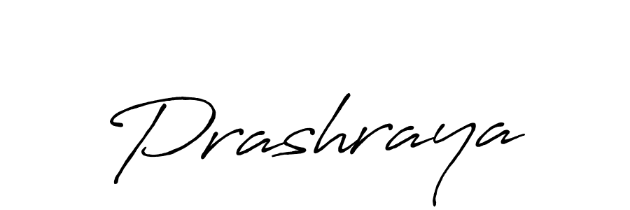 How to make Prashraya signature? Antro_Vectra_Bolder is a professional autograph style. Create handwritten signature for Prashraya name. Prashraya signature style 7 images and pictures png